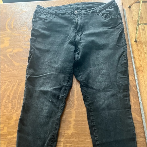 ISO Old Navy Rockstar midrise jeans black size 16